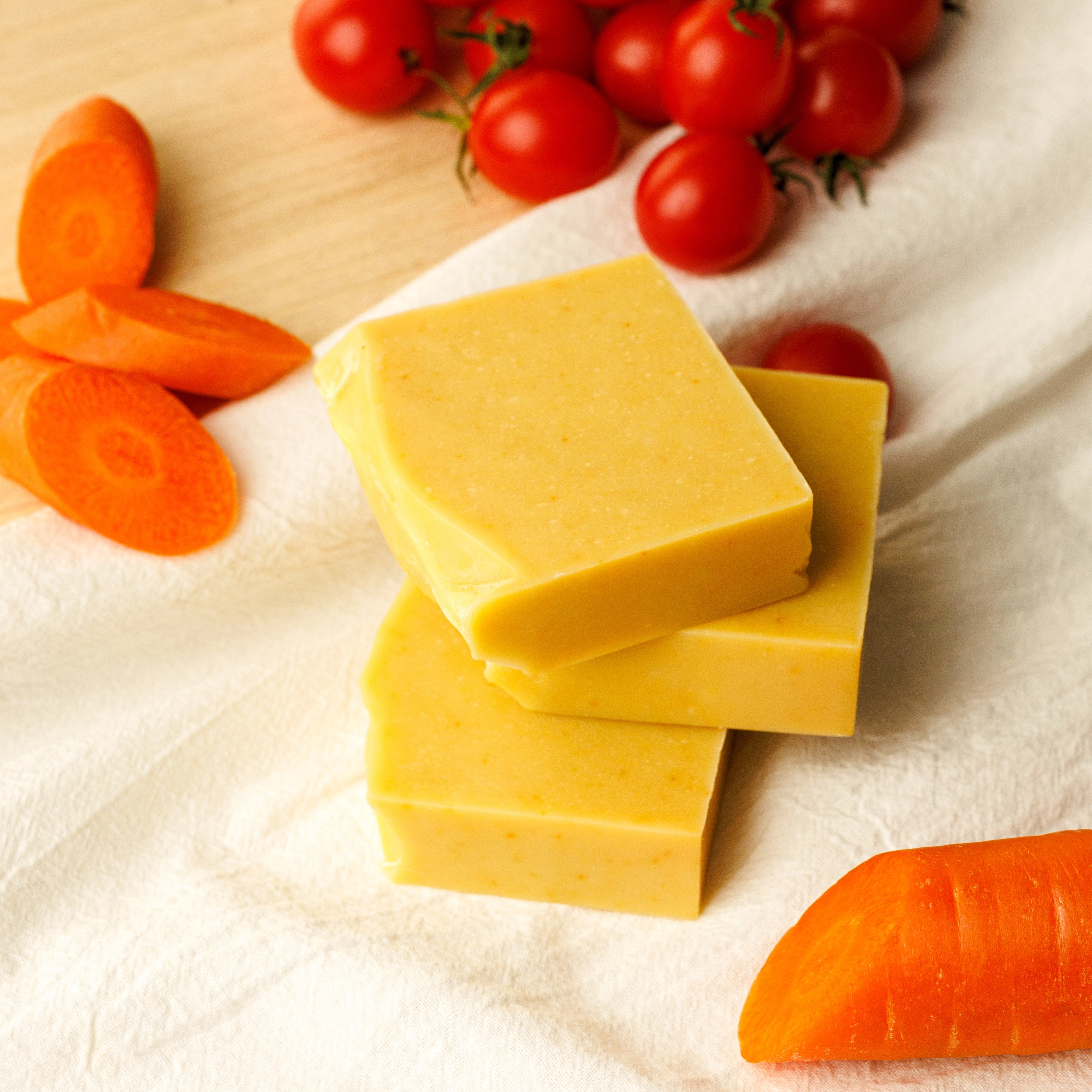 Carrot Milk & Tomato Cleansing Bar