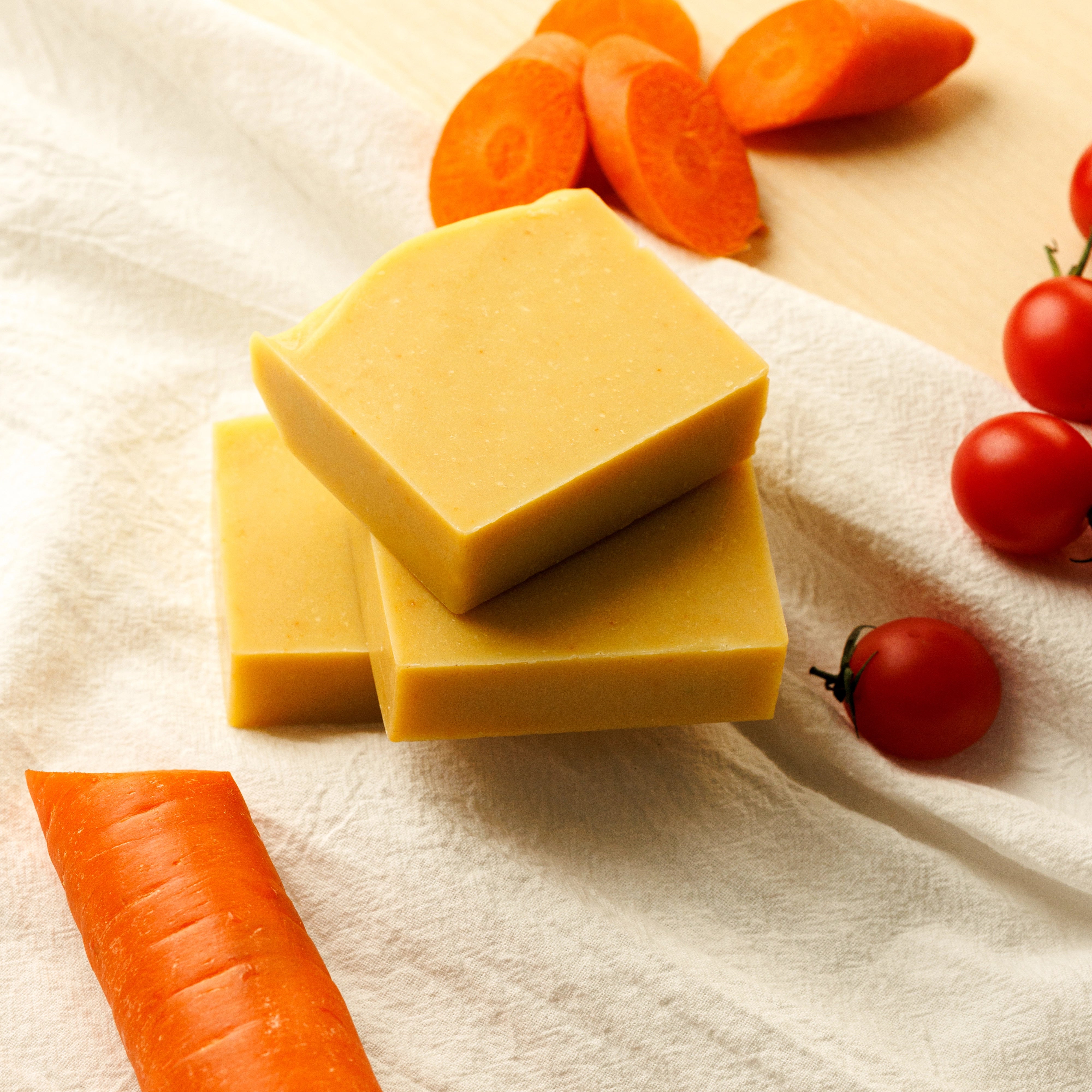 Carrot Milk & Tomato Cleansing Bar