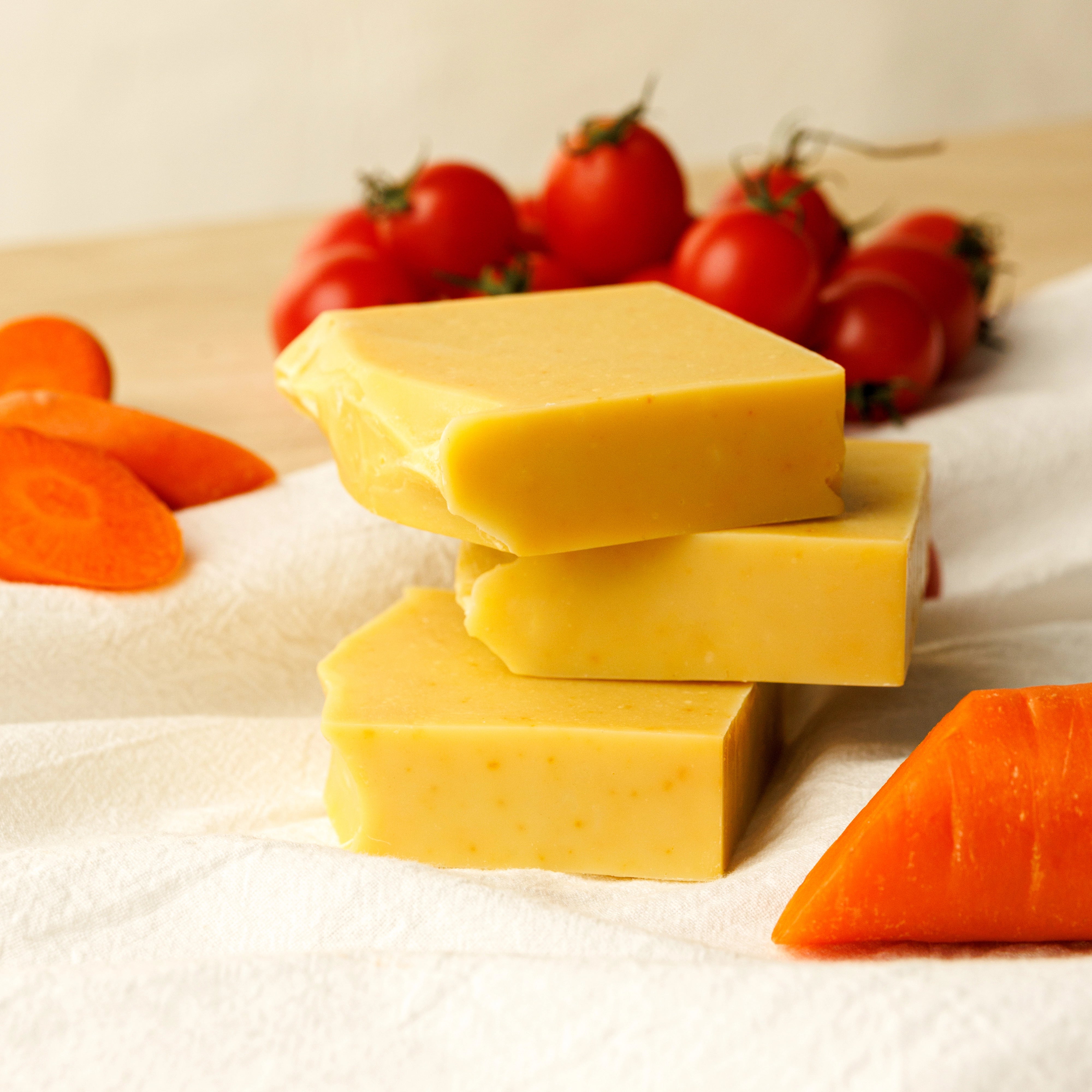 Carrot Milk & Tomato Cleansing Bar